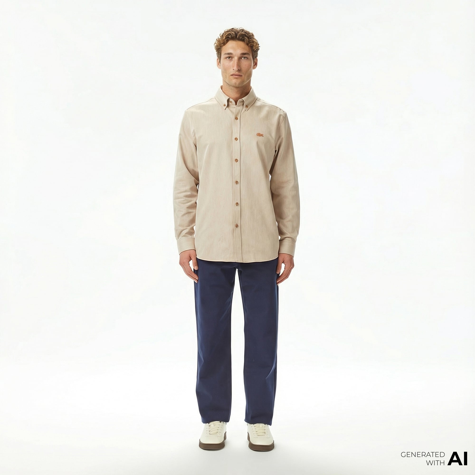  Lacoste Erkek Slim Fit Lacivert Pantolon