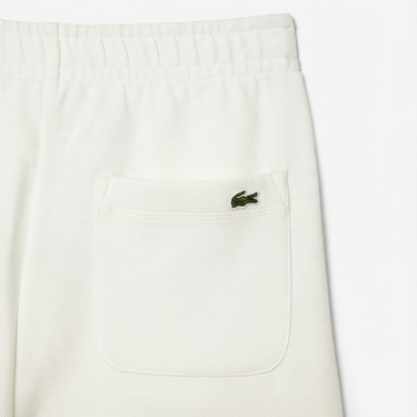  Lacoste Kadın Straight Fit Beyaz Eşofman Altı