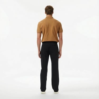  Lacoste Erkek Slim Fit Siyah Pantolon