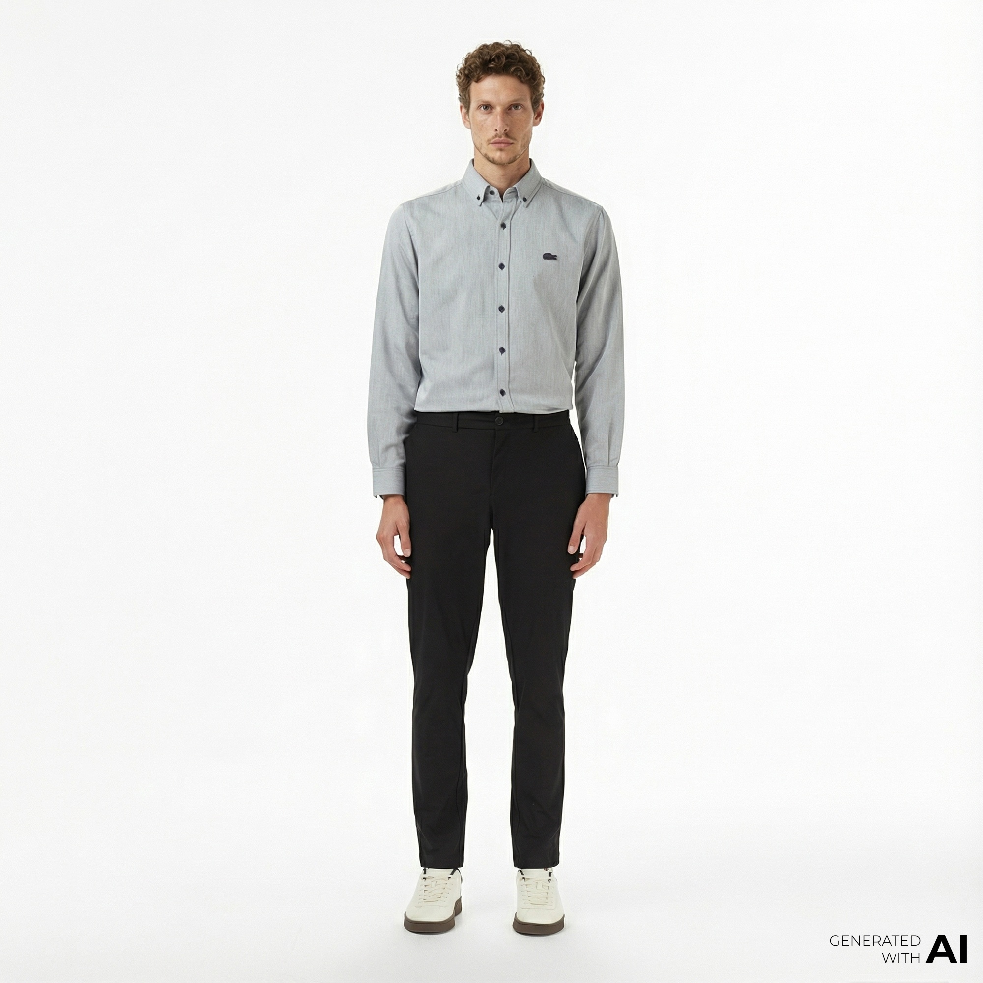 Lacoste Erkek Slim Fit Siyah Pantolon