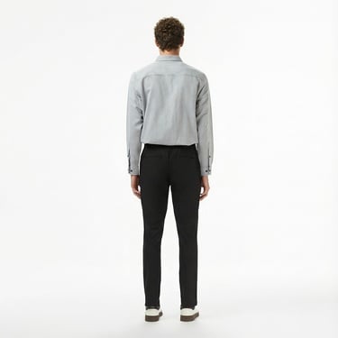  Lacoste Erkek Slim Fit Siyah Pantolon