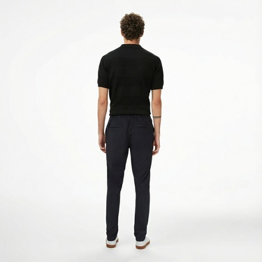  Lacoste Erkek Siyah Pantolon