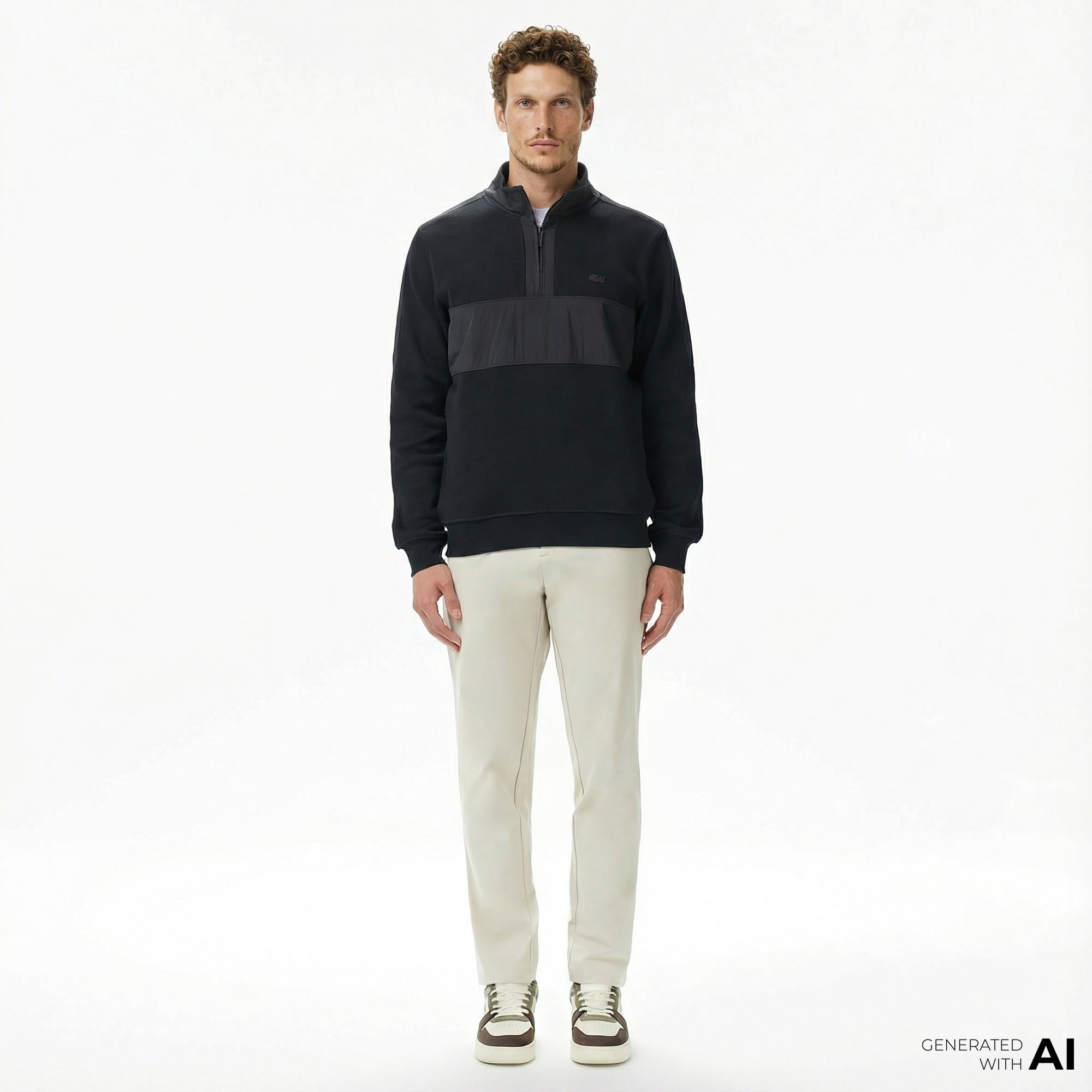 Lacoste Erkek Slim Fit Açık Kahverengi Pantolon