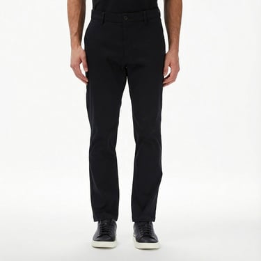  Calvin Klein Slim Cotton Stretch Chino Erkek Siyah Pantolon