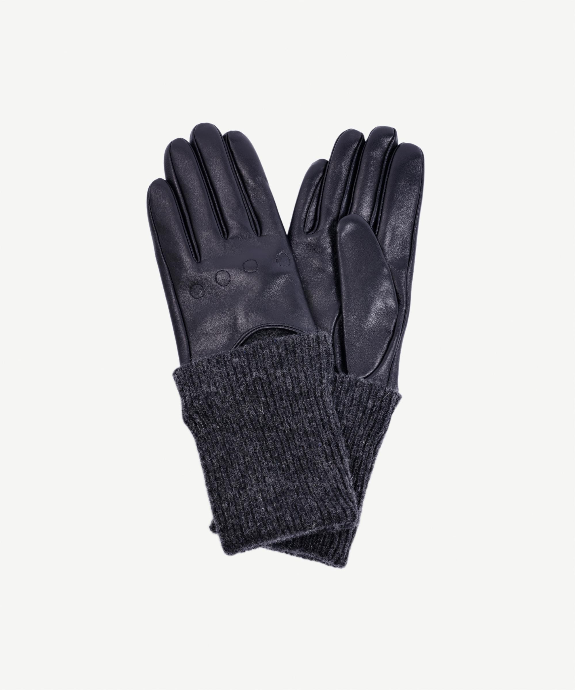  YARGICI Bileği Trikolu Deri Eldiven