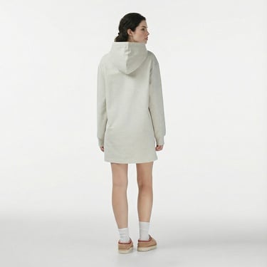  Calvin Klein Monologo Premium Terry Kadın Gri Elbise