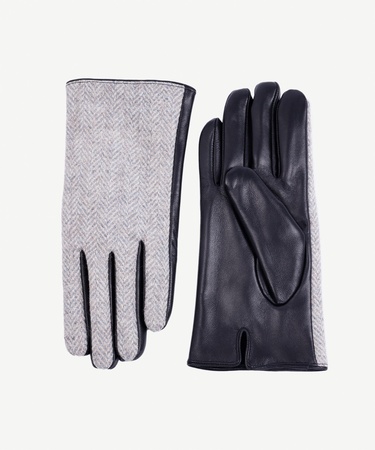  YARGICI Kumaş Ve Deri Karışımı Eldiven