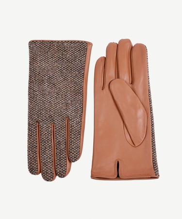  YARGICI Kumaş Ve Deri Karışımı Eldiven