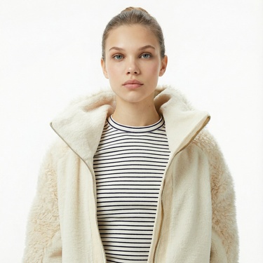  Napapijri A-Falkner Kadın Bej Ceket