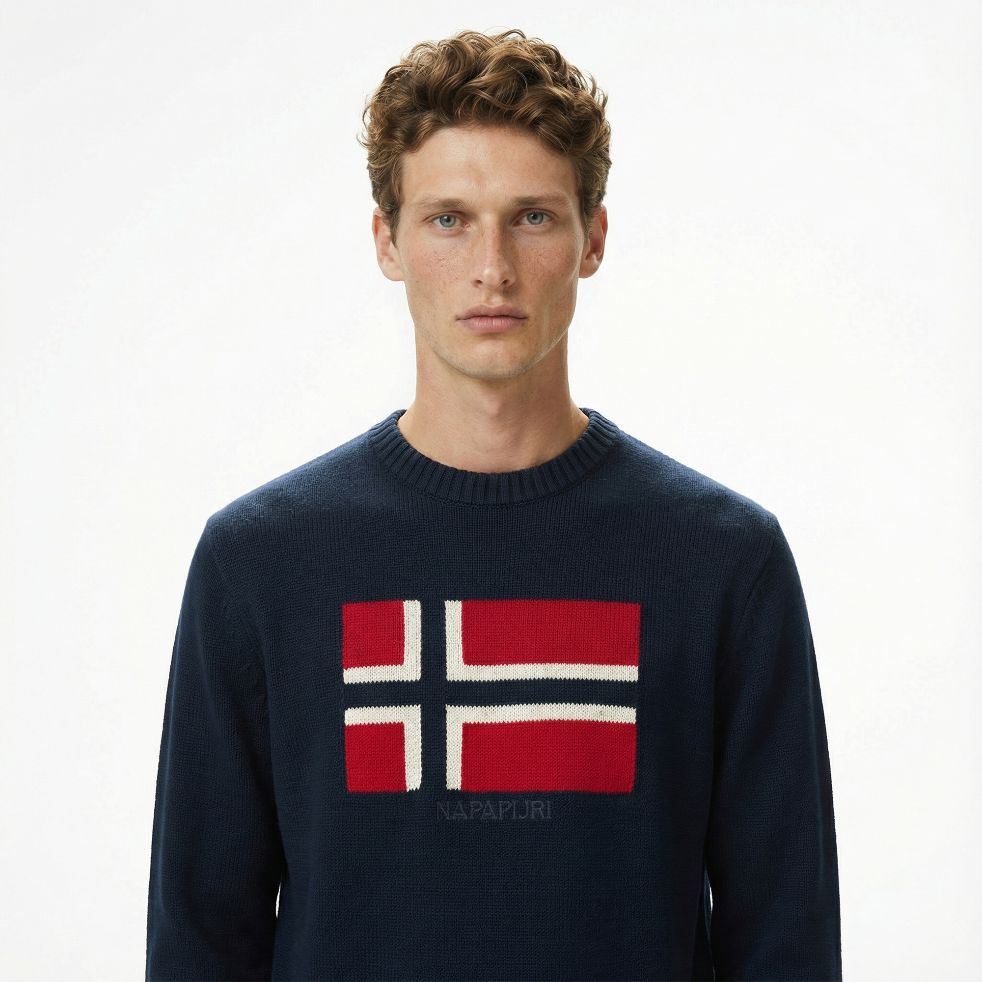 Napapijri D-Mura Erkek Mavi Kazak