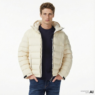  Napapijri A-Terez Erkek Bej Ceket