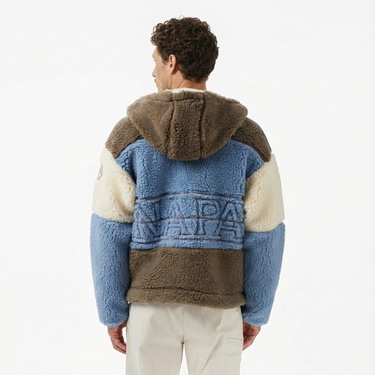  Napapijri T-Tires Erkek Mavi Sweatshirt