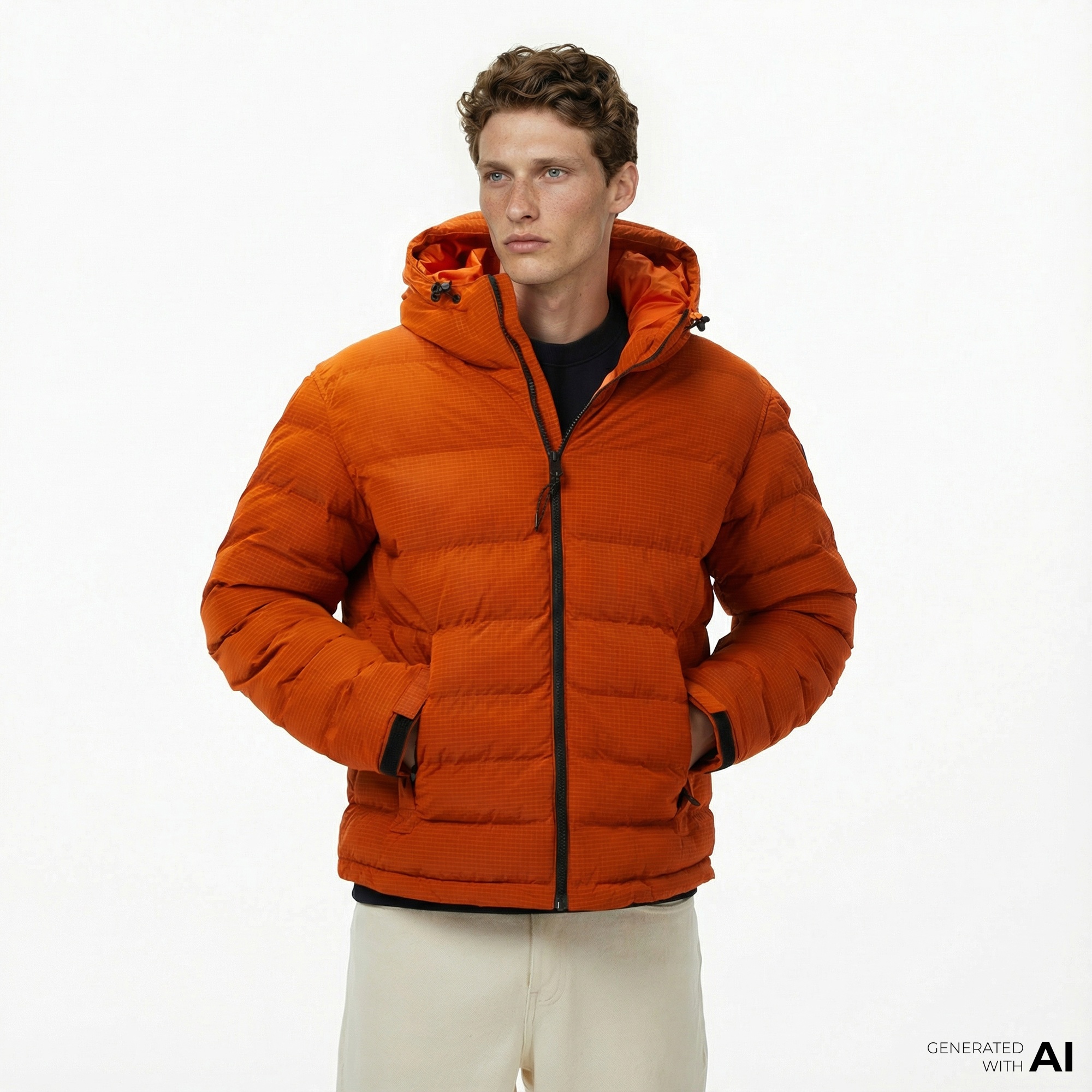 Napapijri A-Terez Erkek Turuncu Ceket