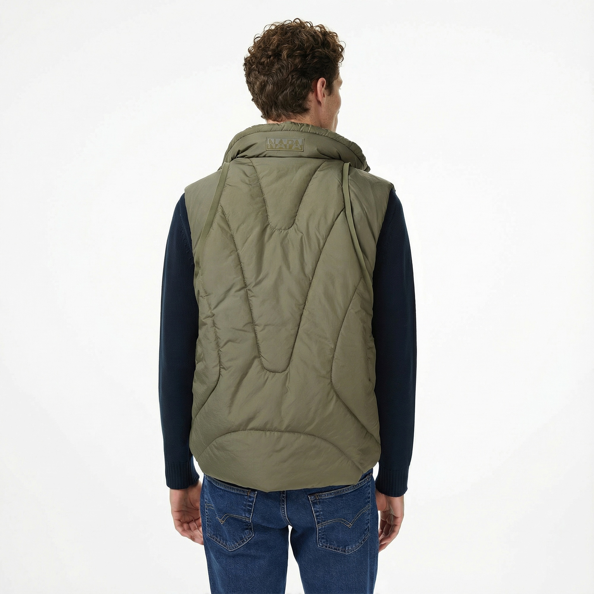 Napapijri A-Biez Modular Puf Erkek Haki Ceket