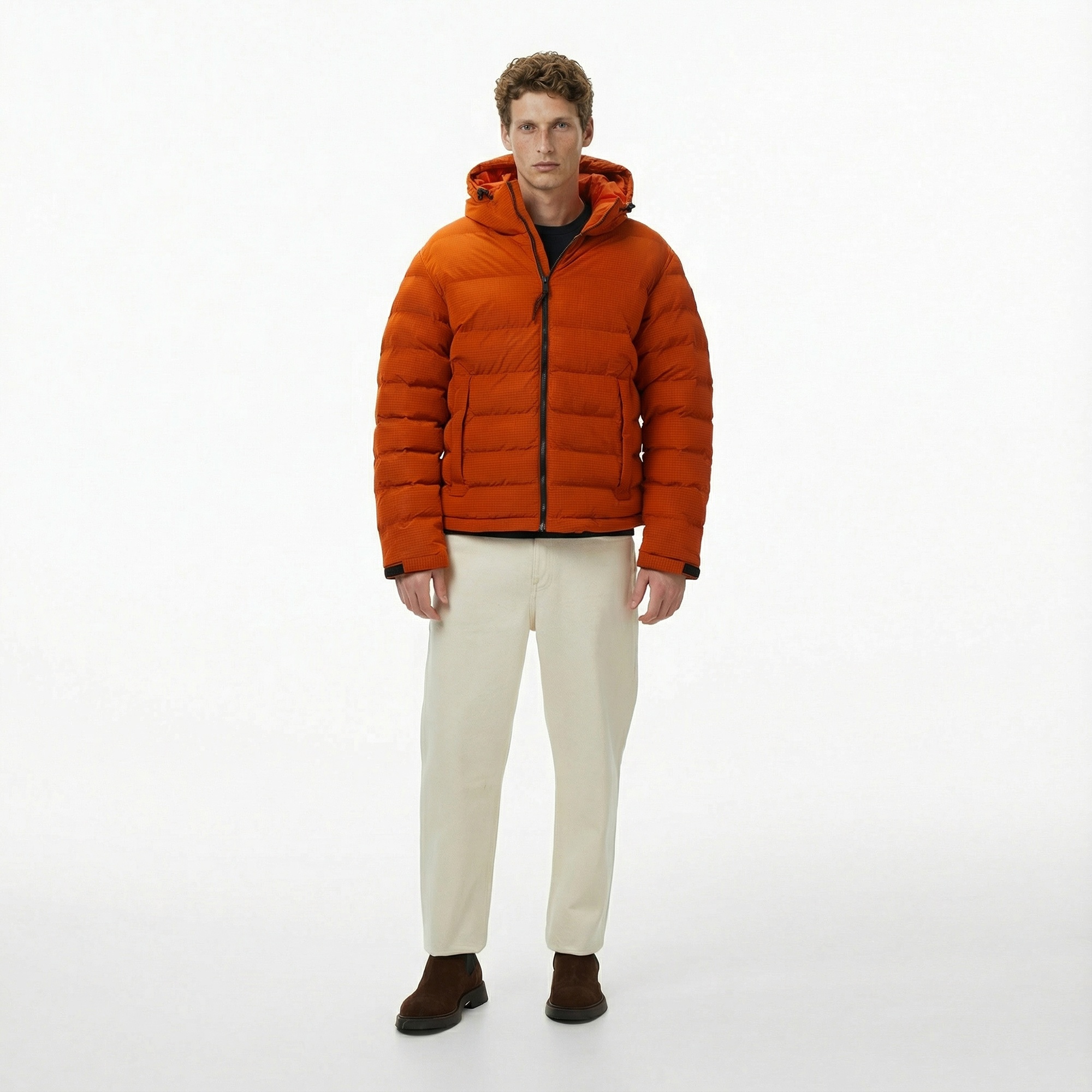 Napapijri A-Terez Erkek Turuncu Ceket