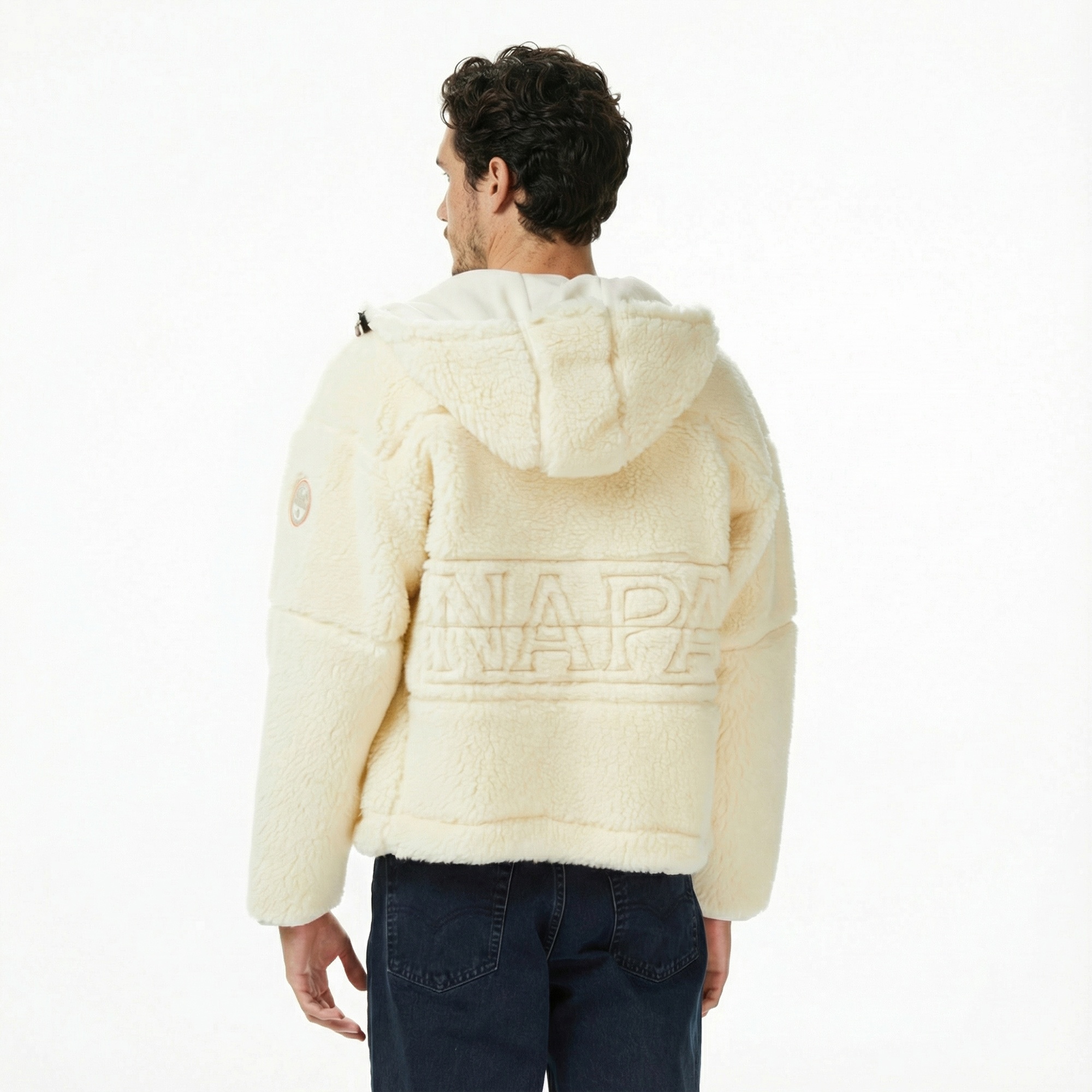 Napapijri T-Tires Erkek Bej Sweatshirt