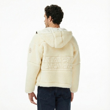  Napapijri T-Tires Erkek Bej Sweatshirt