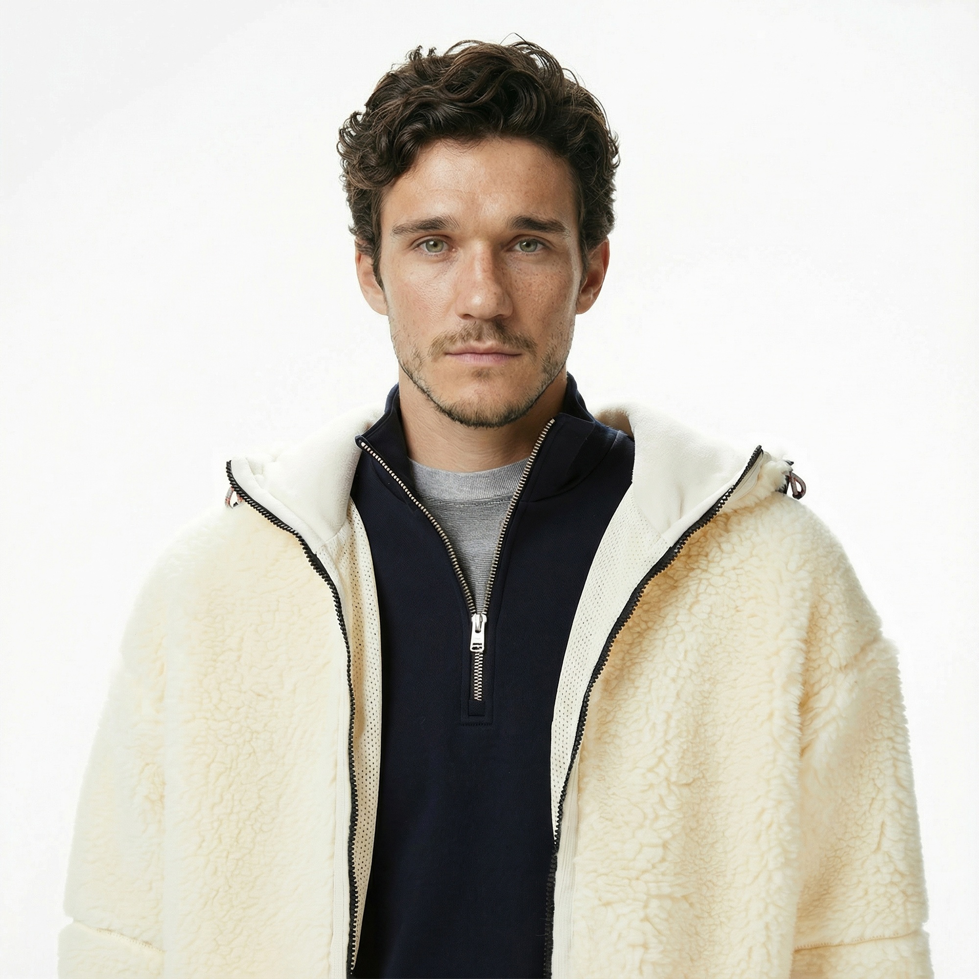 Napapijri T-Tires Erkek Bej Sweatshirt