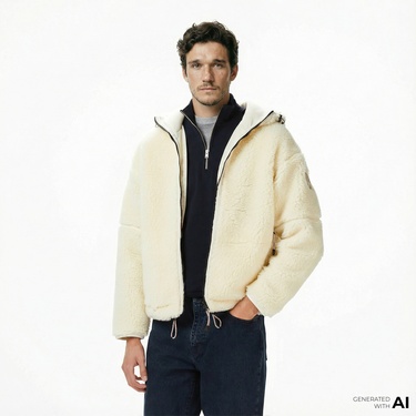  Napapijri T-Tires Erkek Bej Sweatshirt