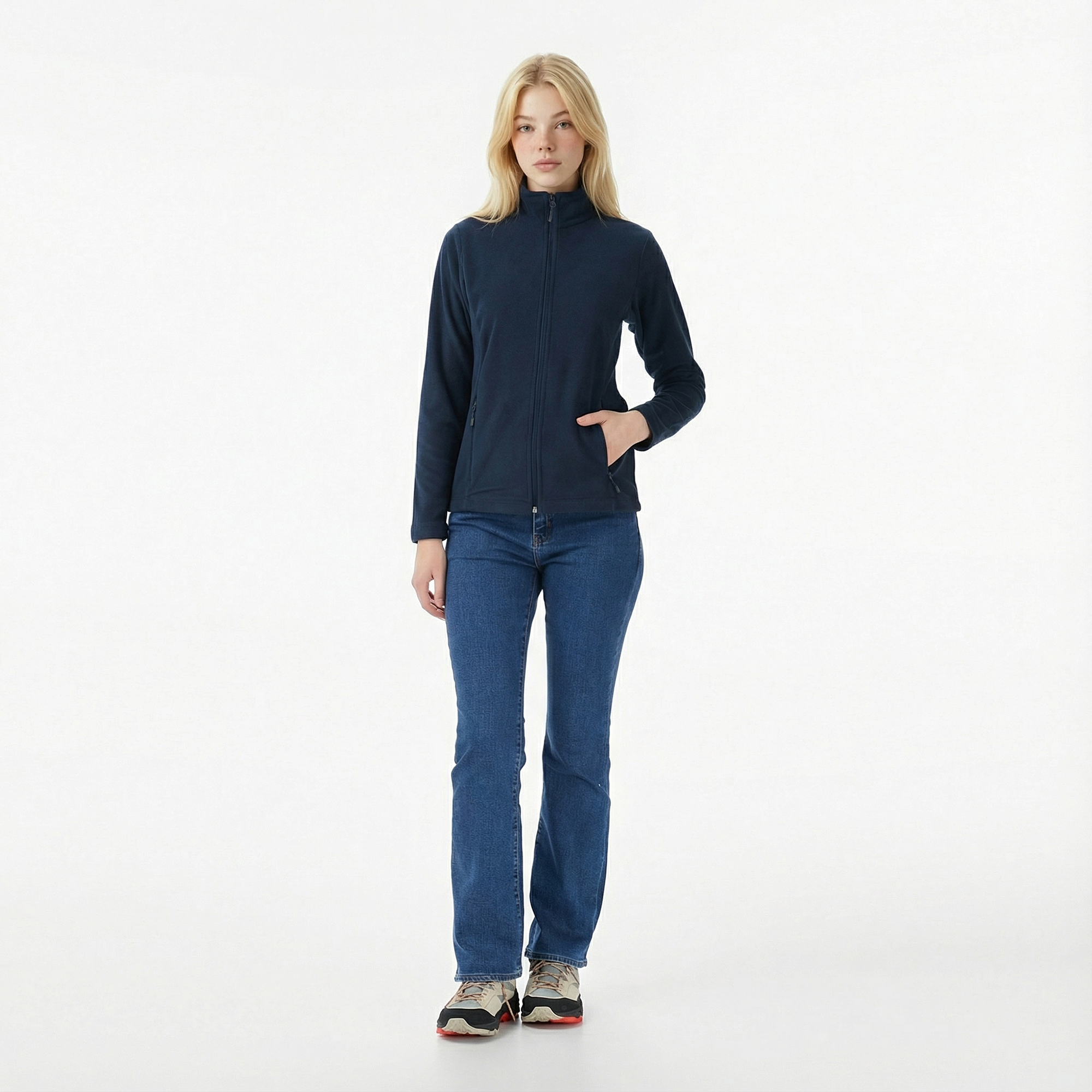  Helly Hansen Fullzip Polar Kadın Lacivert Ceket