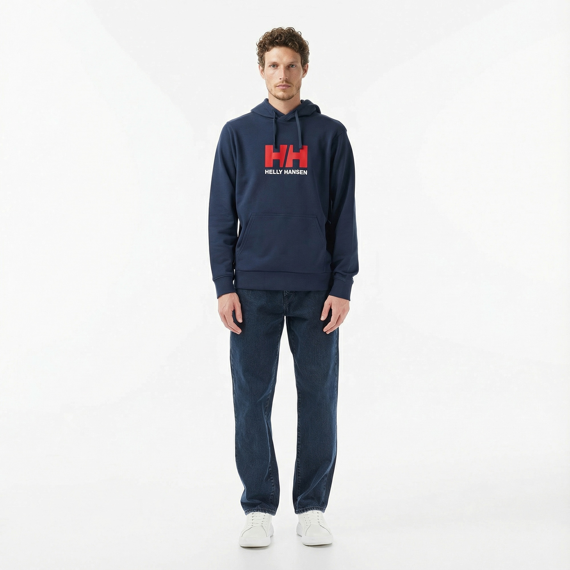 Helly Hansen Logo 3.0 Erkek Lacivert Sweatshirt