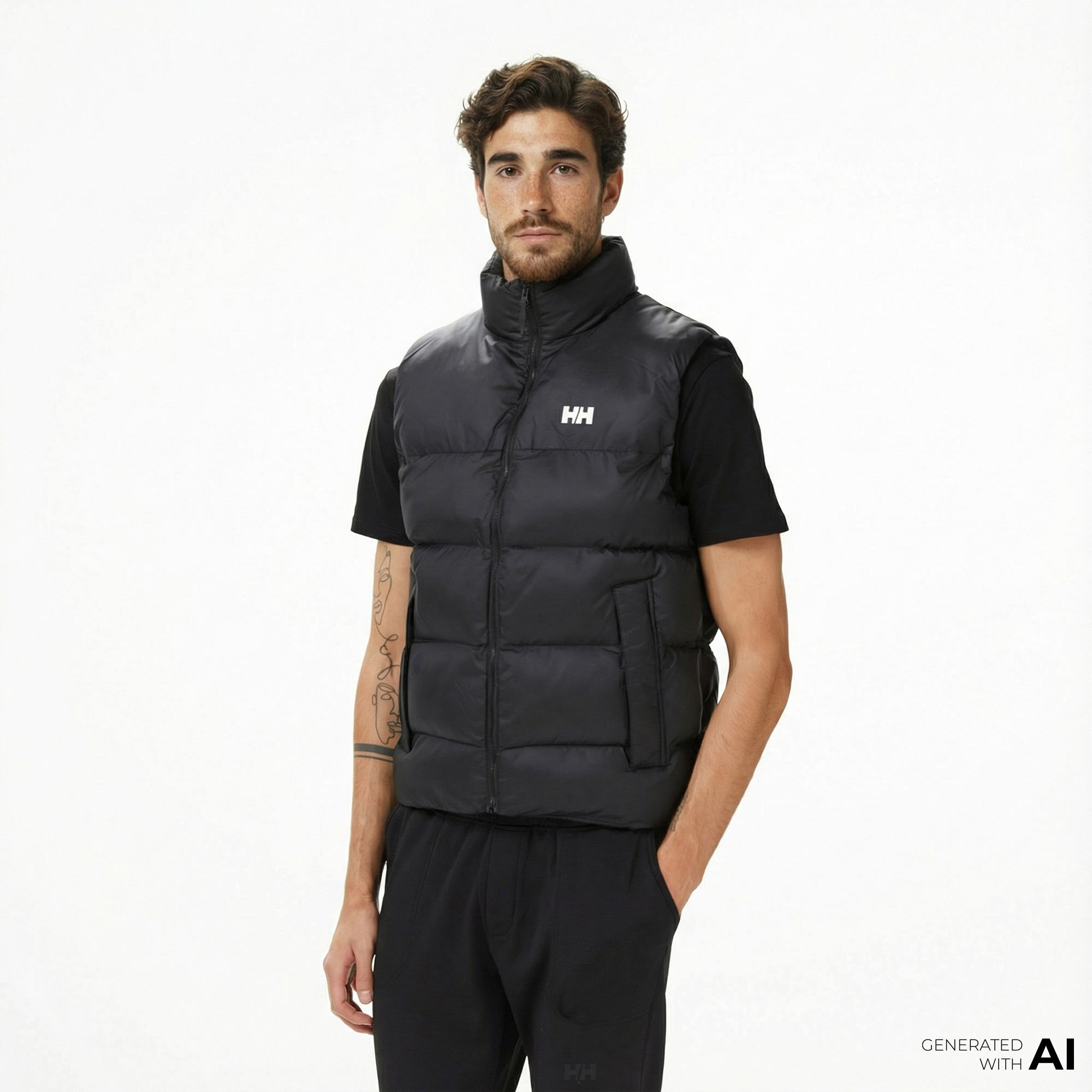  Helly Hansen Active Puffy Erkek Siyah Yelek