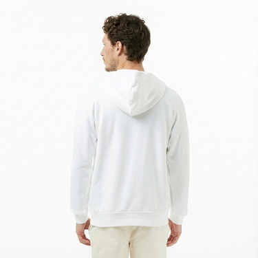  Helly Hansen Logo 3.0 Erkek Beyaz Sweatshirt