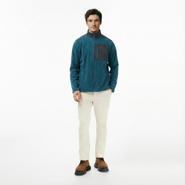  Helly Hansen Block Fullzip Polar Erkek Yeşil Ceket