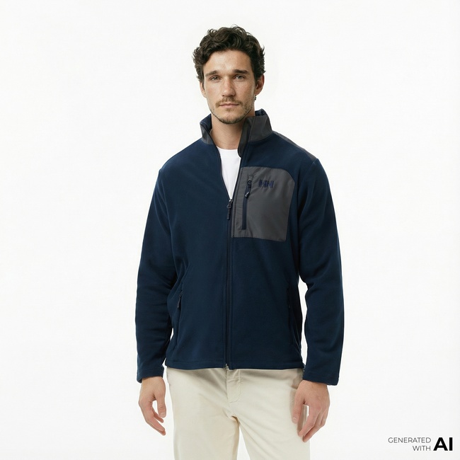  Helly Hansen Block Fullzip Polar Erkek Lacivert Ceket