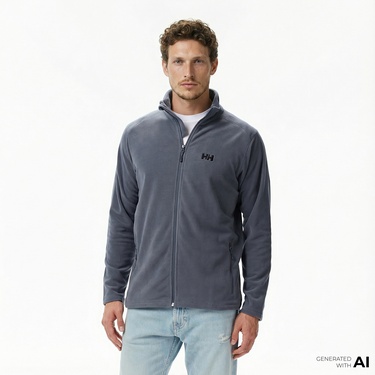  Helly Hansen Fullzip Polar Erkek Gri Ceket