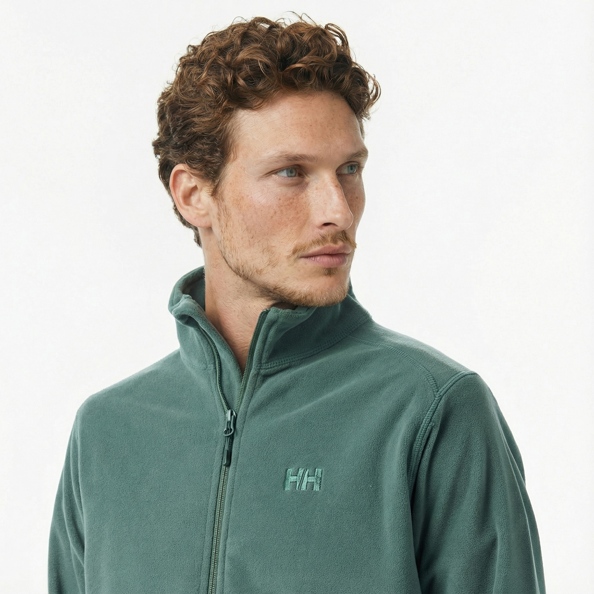 Helly Hansen Fullzip Polar Erkek Yeşil Ceket