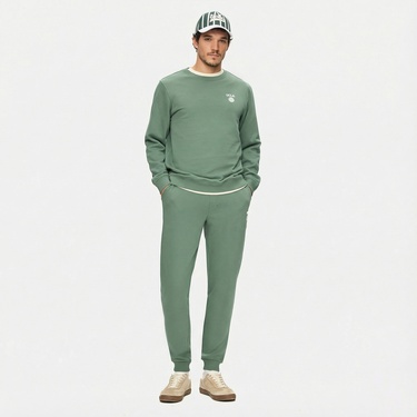  Ucla Valley Erkek Yeşil Sweatshirt