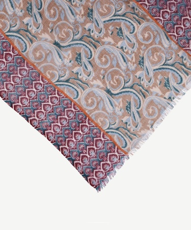  YARGICI Desenli Yün Şal