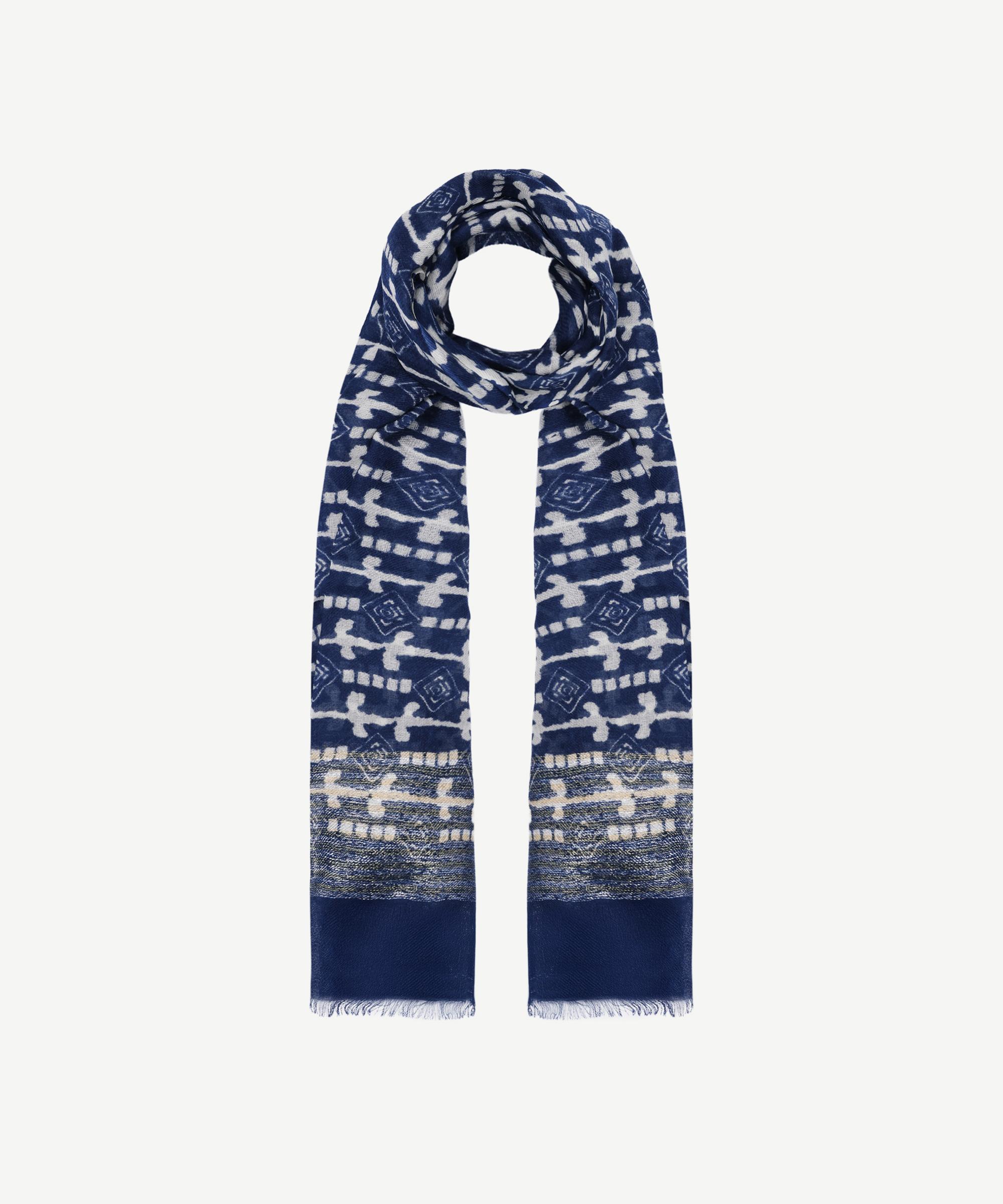  YARGICI Karışık Desenli Yün Şal