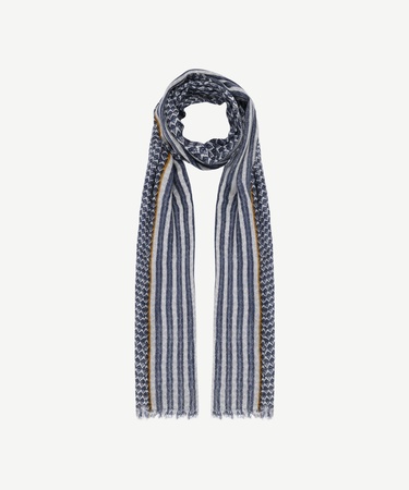  YARGICI Geometrik Desenli Yün Şal