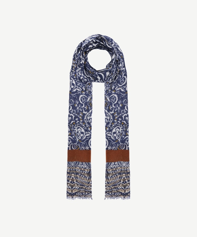  YARGICI Karışık Desenli Yün Şal