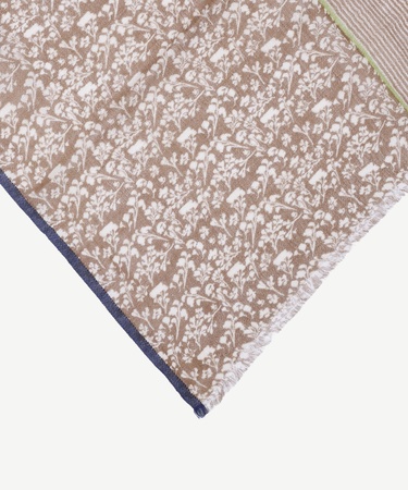  YARGICI Tensel Karışımlı Çizgili Şal