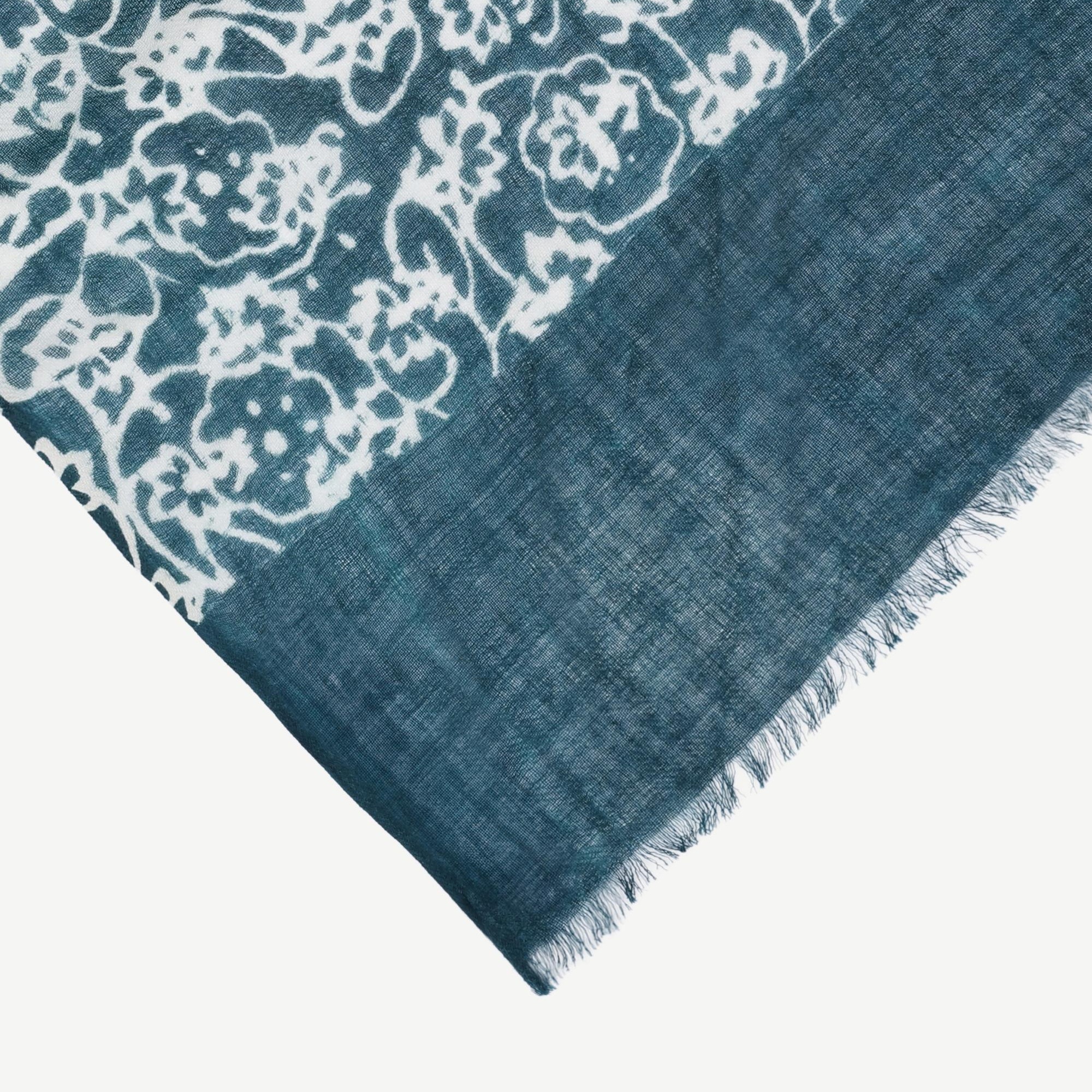 YARGICI Desenli Yün Şal