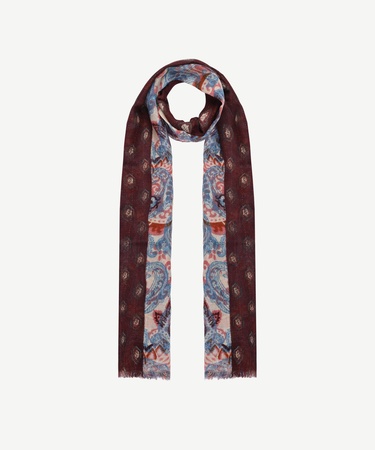  YARGICI Karışık Desenli Yün Şal