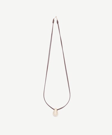  YARGICI Metal Uç Detaylı Uzun Kolye