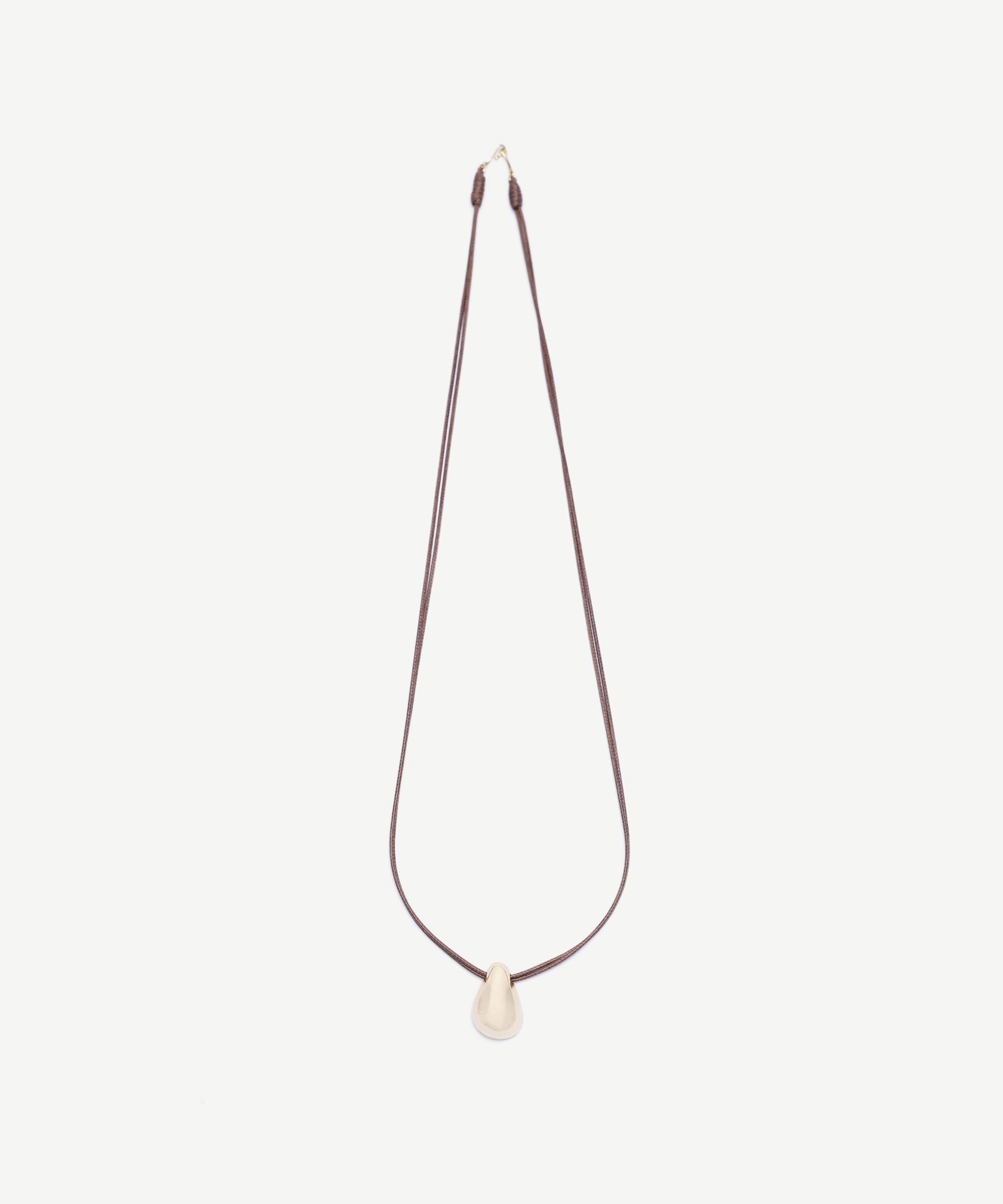  YARGICI Metal Uç Detaylı Uzun Kolye