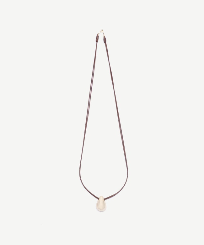  YARGICI Metal Uç Detaylı Uzun Kolye