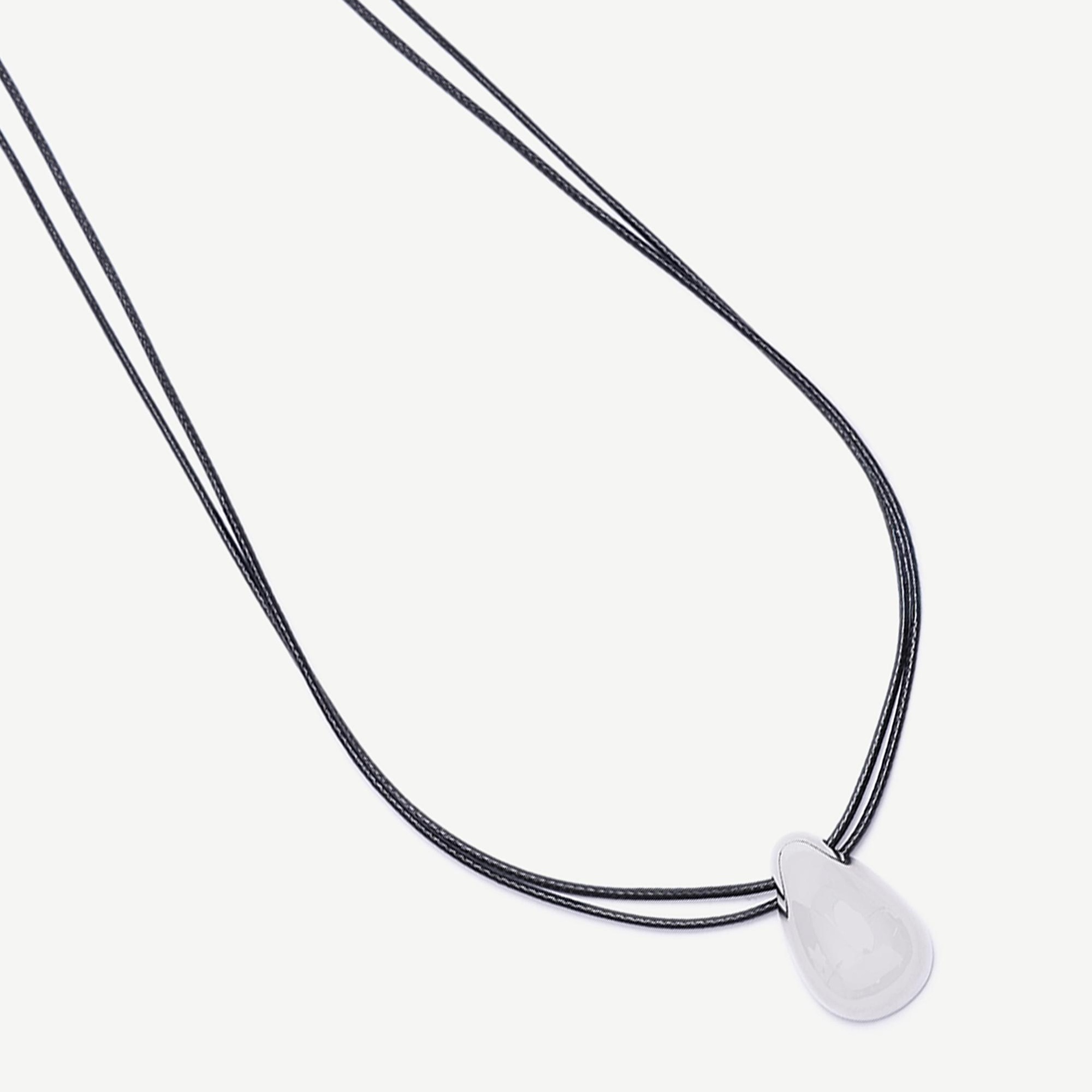 YARGICI Metal Uç Detaylı Uzun Kolye