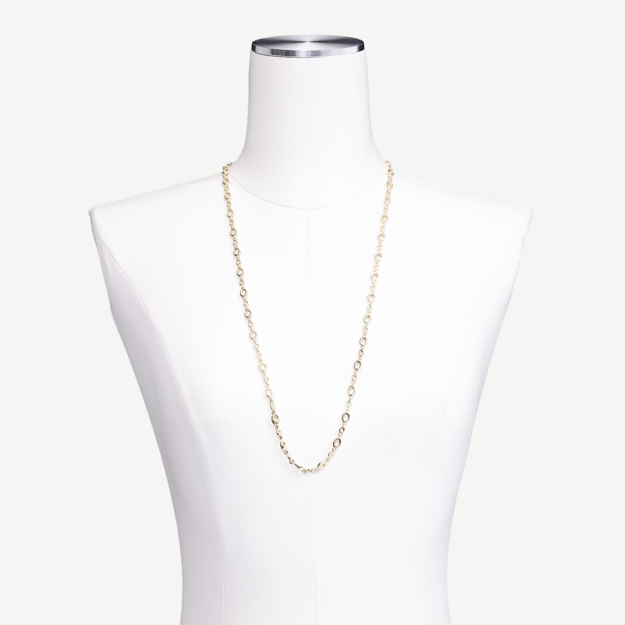 YARGICI Uzun Gold Zincir Kolye