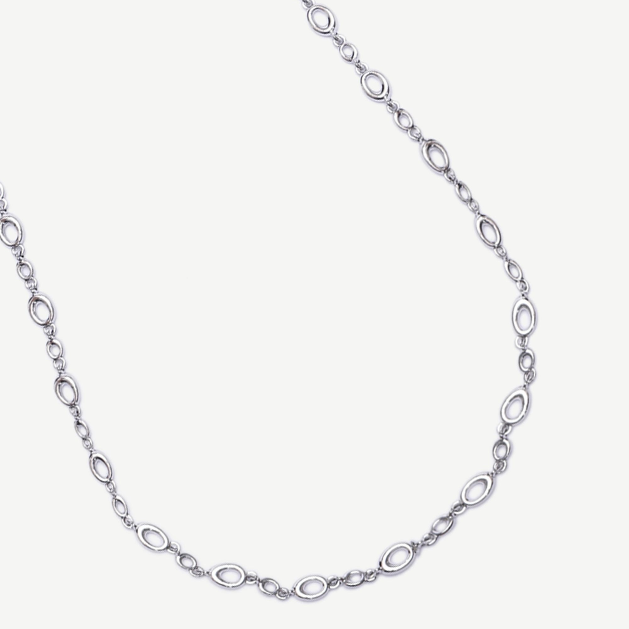 YARGICI Uzun Silver Zincir Kolye