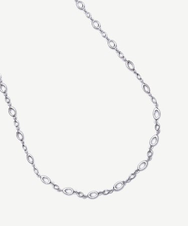  YARGICI Uzun Silver Zincir Kolye