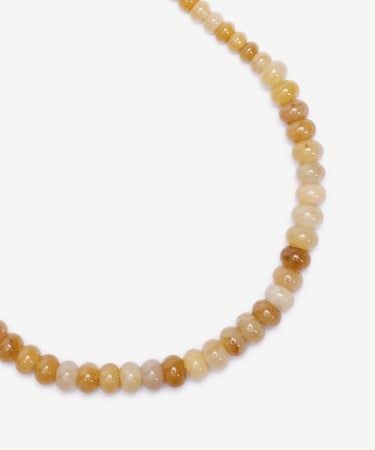  YARGICI Doğal Taş Detaylı Kolye