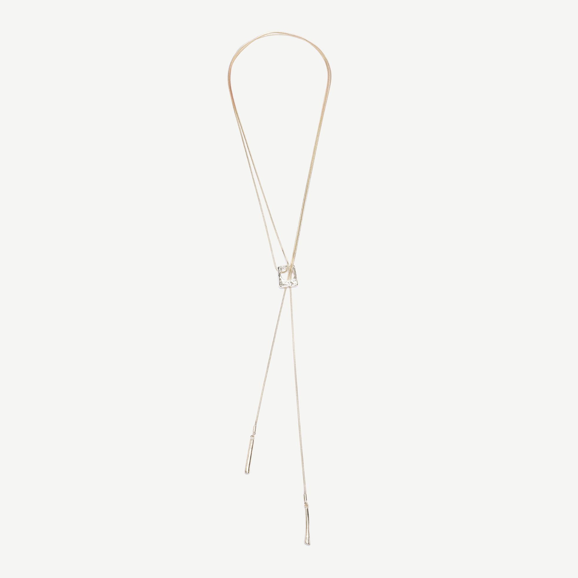 YARGICI Kapama Detaylı Uzun Kolye