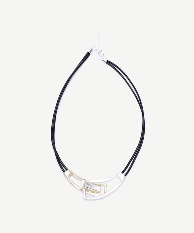  YARGICI Metal Uç Detaylı Kolye