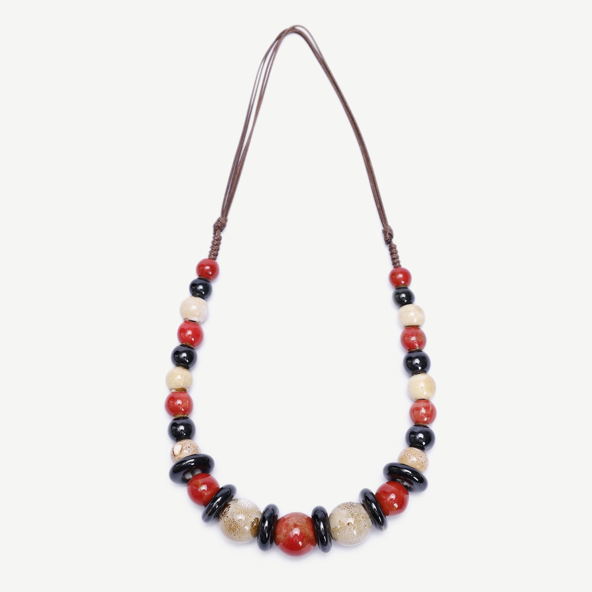 YARGICI Ayarlanabilir Seramik Kolye